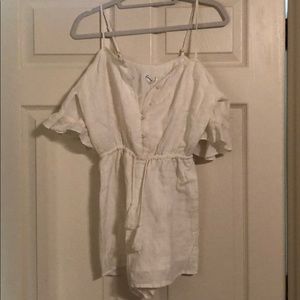 White romper